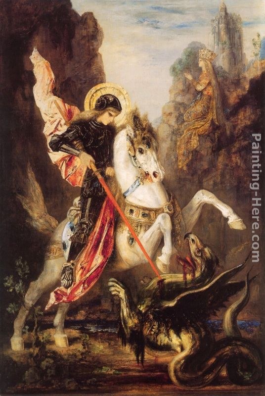 Gustave Moreau Saint George